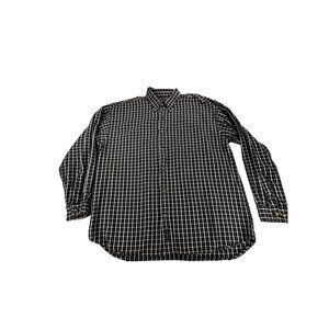 J. Riggins Flannel Shirt Mens XL Plaid Long Sleeve Button-Up